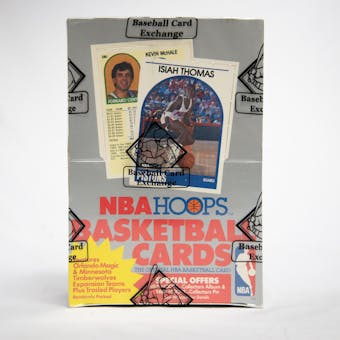 1989/90 Hoops Series 2 Basketball Wax Box (BBCE)