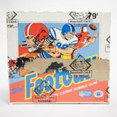 1988 Topps Football Cello Box (BBCE) (X-OUT)
