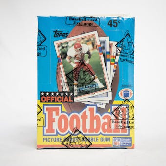 1989 Topps Football Wax Box (BBCE) (FASC)