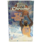 2000/01 Topps Chrome Basketball Retail Box (Reed Buy)