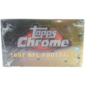 1997 Topps Chrome Football Hobby Box (Reed Buy)