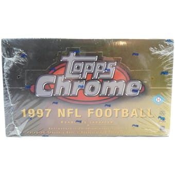 1997 Topps Chrome Football Hobby Box (Reed Buy)