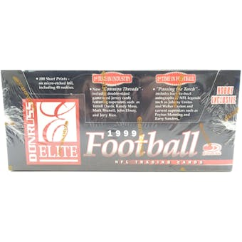 1999 Donruss Elite Football Hobby Box (Reed Buy)