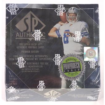 1997 Upper Deck SP Authentic Football Hobby Box (Reed Buy)