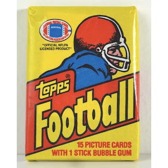 1981 Topps Football Wax Pack (Reed Buy)