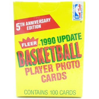 1990/91 Fleer Update Basketball Factory Set (Reed Buy)