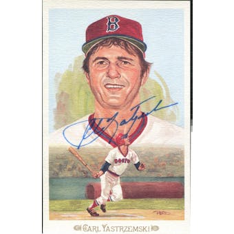 Carl Yastrzemski Boston Red Sox Autographed Perez-Steele Celebration JSA KK52233 (Reed Buy)