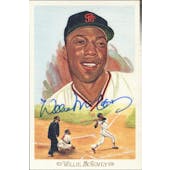 Willie McCovey San Francisco Giants Autographed Perez-Steele Celebration JSA KK52244 (Reed Buy)