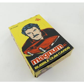 Magnum P.I. Wax Box (1983 Donruss) (Reed Buy)