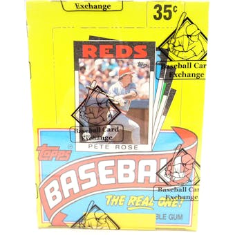 1986 Topps Baseball Wax Box (BBCE) (FASC)