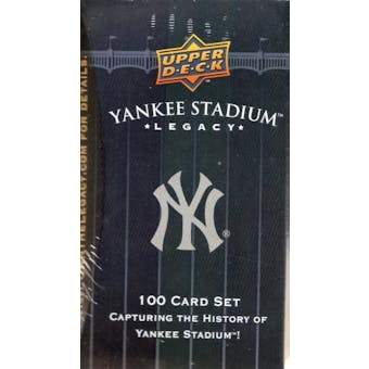 2008 Upper Deck Yankee Stadium Legacy Baseball Box Set
