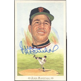 Juan Marichal San Francisco Giants Autographed Perez-Steele Celebration JSA KK52246 (Reed Buy)