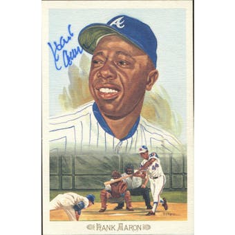 Hank Aaron Atlanta Braves Autographed Perez-Steele Celebration JSA KK52269 (Reed Buy)