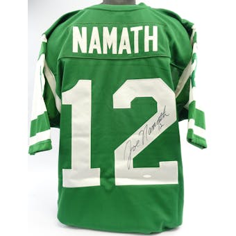 Joe Namath Autographed New York Jets Mitchell & Ness Throwback Jersey Steiner (Reed Buy)
