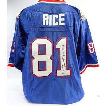 Jerry Rice Autographed 1990 Pro Bowl Mitchell & Ness Jersey BAS I63464 (Reed Buy)