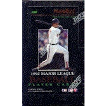 1992 Pinnacle Series 2 Baseball Hobby Box