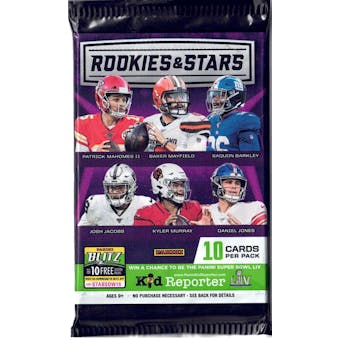 2019 Panini Rookies & Stars Football Retail Pack (Lot of 24 = 1 Box)