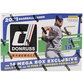 2021 Panini Donruss Baseball Mega Box
