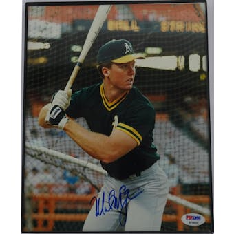 Mark McGwire Autographed Oakland As 8x10 Photo PSA/DNA B76525 (Reed Buy)