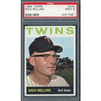 1964 Topps #270 Rich Rollins PSA 9 *7681 (Reed Buy)
