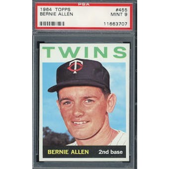 1964 Topps #455 Bernie Allen PSA 9 *3707 (Reed Buy)