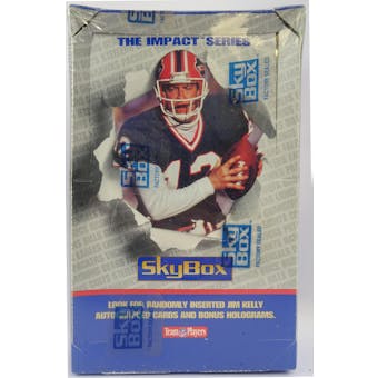 1992 Skybox Impact Football Wax Box (Reed Buy)