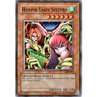 Yu-Gi-Oh Metal Raiders Single Harpie Lady Sisters Rare Foil (MRD-009)
