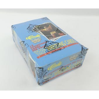 WWF Wrestling Hobby Box (BBCE) (Classic 1990) (Reed Buy)