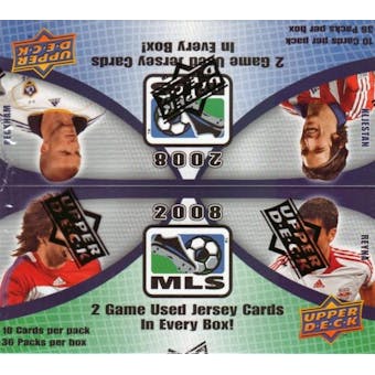 2008 Upper Deck MLS Major League Soccer Box