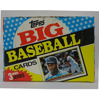 1989 Topps Big Series 3 Baseball Wax Box (Reed Buy)