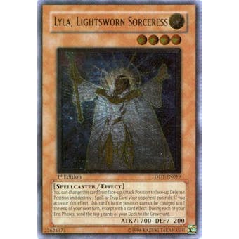 Yu-Gi-Oh Light of Destruction Single Lyla Lightsworn Sorceress Ultimate Rare