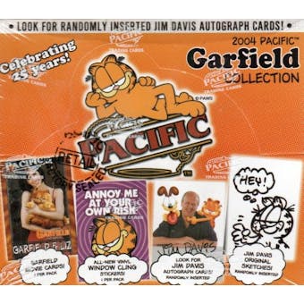 Garfield Collection Celebrating 25 Years Hobby Box (2004 Pacific)