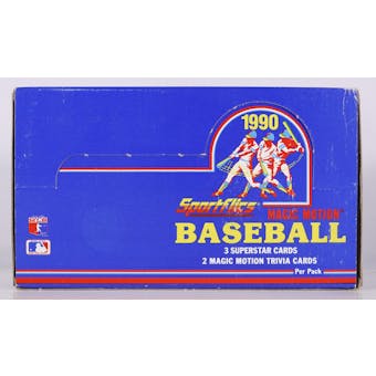 1990 Sportflics Baseball Wax Box (Reed Buy)