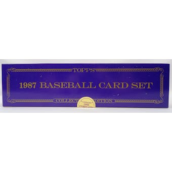 1987 Topps Tiffany Baseball Factory Set (Reed Buy)