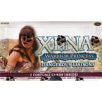 Xena Warrior Princess Dangerous Liaisons Trading Cards Box (Rittenhouse 2007)