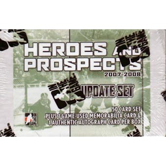 2007/08 In The Game Heroes & Prospects Hockey Update Set (Box)