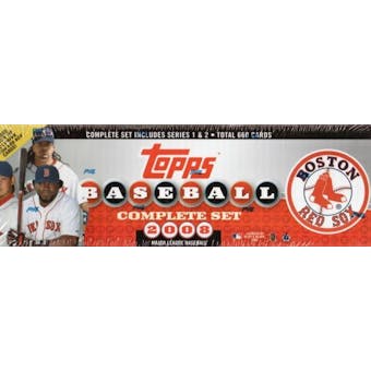 2008 Topps Factory Set Baseball (Box) (Boston Red Sox)