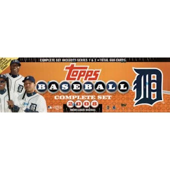 2008 Topps Factory Set Baseball (Box) (Detroit Tigers)