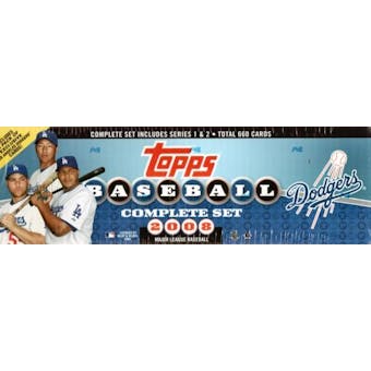 2008 Topps Factory Set Baseball (Box) (Los Angeles Dodgers)
