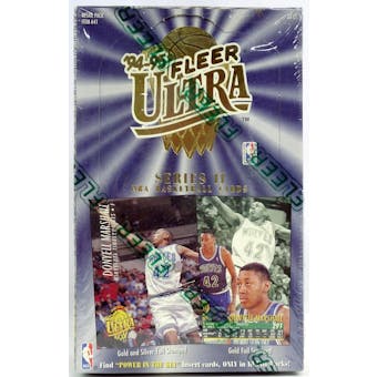1994/95 Fleer Ultra Series 2 Basketball Retail Box (Reed Buy)