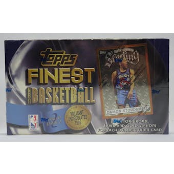 1996/97 Topps Finest Series 2 Basketball Hobby Box (Reed Buy)