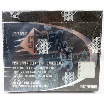 1997 Upper Deck SPx Basketball Hobby Box (Reed Buy)
