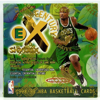 1998/99 Skybox E-X Century Basketball Hobby Box (Reed Buy)