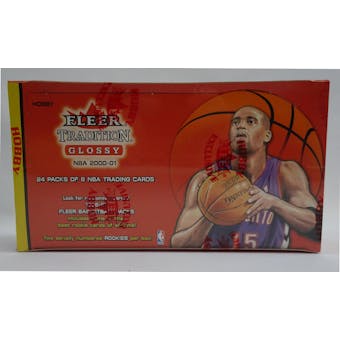 2000/01 Fleer Tradition Glossy Basketball Hobby Box (Reed Buy)