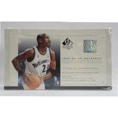 2002/03 Upper Deck SP Authentic Basketball Hobby Box (Reed Buy)