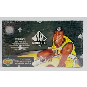 2007/08 Upper Deck SP Authentic Basketball Hobby Box (Reed Buy)