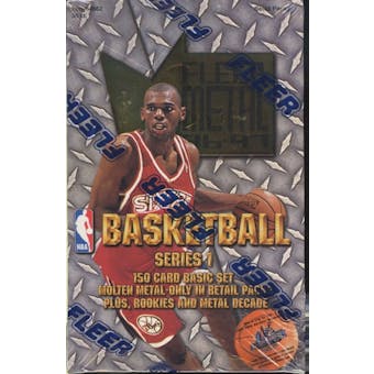 1996/97 Skybox Metal Series 1 Basketball Retail Box
