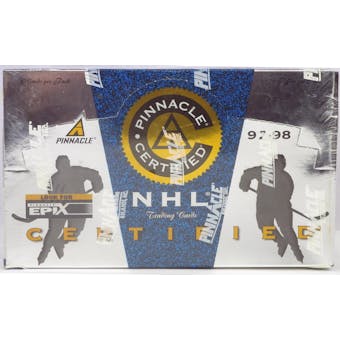 1997/98 Pinnacle Certified Hockey Hobby Box (Reed Buy)