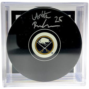 Arttu Ruotsalainen Autographed Buffalo Sabres Hockey Puck