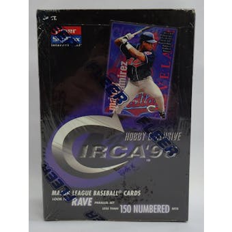 1996 Fleer Circa Baseball Hobby Box (Reed Buy)